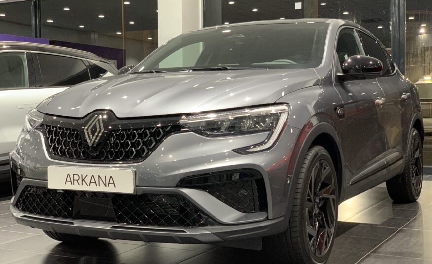 RENAULT NUEVO ARKANA ESPIRIT ALPINE E-TECH 145CV + SENSORES DE APARCAMIENTO LATERALES + CAMARA 360º + TECHO NEGRO