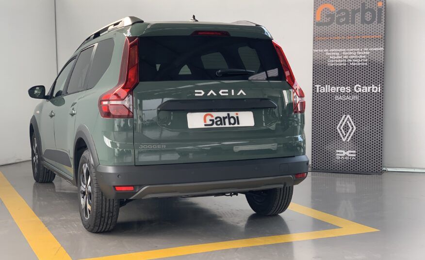 DACIA JOGGER EXPRESSION 1.0 TCE 110CV 7 PLAZAS + RUEDA DE REPUESTO + CLIMATIZACION AUTOMATICA + PACK EASY + FRENO DE MANO ELECTRICO + TARJETA MANOS LIBRES + PACK NAVEGACION + SENSORES DE APARCAMIENTO DELANTEROS Y TRASEROS CON CAMARA Y DETECTOR DE ANGULO MUERTO