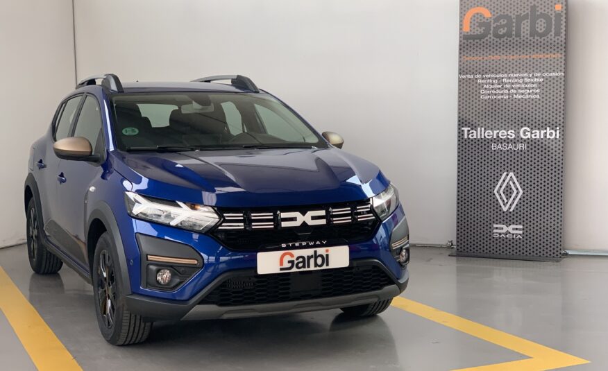 DACIA SANDERO STEPWAY EXTREME TCE 90CV CVT AUTOMATICO + NAVEGACION INCORPORADA EN LA PANTALLA + FRENO DE MANO AUTOMATICO + AYUDA AL APARCAMIENTO DELANTERO Y TRASERO + DETECTOR DE ANGULO MUERTO + CONSOLA CENTRAL CERRADA CON REPOSABRAZOS