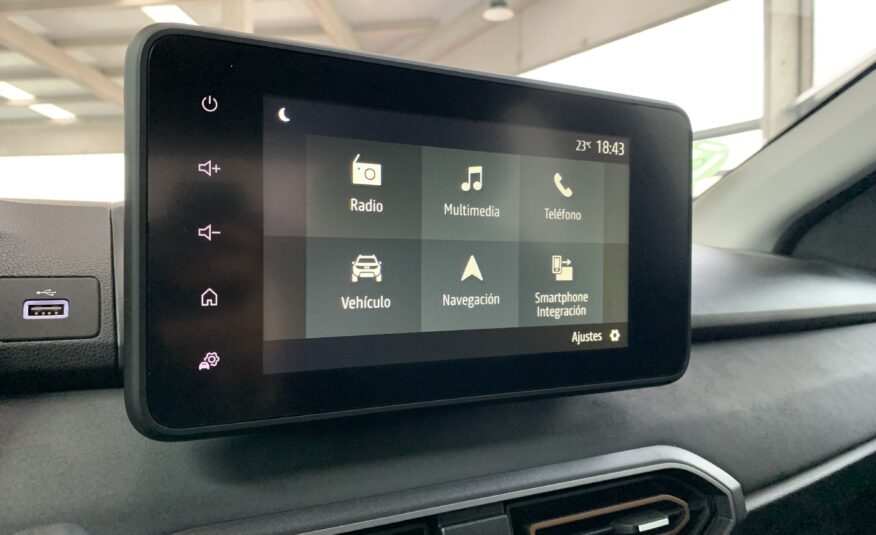 DACIA SANDERO STEPWAY EXTREME TCE 90CV CVT AUTOMATICO + NAVEGACION INCORPORADA EN LA PANTALLA + FRENO DE MANO AUTOMATICO + AYUDA AL APARCAMIENTO DELANTERO Y TRASERO + DETECTOR DE ANGULO MUERTO + CONSOLA CENTRAL CERRADA CON REPOSABRAZOS