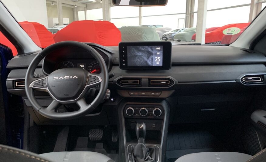 DACIA SANDERO STEPWAY EXTREME TCE 90CV CVT AUTOMATICO + NAVEGACION INCORPORADA EN LA PANTALLA + FRENO DE MANO AUTOMATICO + AYUDA AL APARCAMIENTO DELANTERO Y TRASERO + DETECTOR DE ANGULO MUERTO + CONSOLA CENTRAL CERRADA CON REPOSABRAZOS