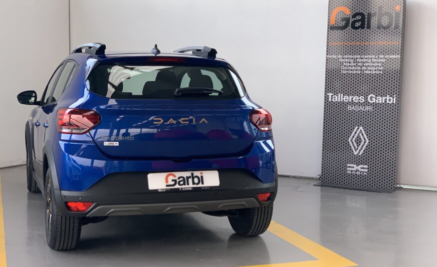 DACIA SANDERO STEPWAY EXTREME TCE 90CV CVT AUTOMATICO + NAVEGACION INCORPORADA EN LA PANTALLA + FRENO DE MANO AUTOMATICO + AYUDA AL APARCAMIENTO DELANTERO Y TRASERO + DETECTOR DE ANGULO MUERTO + CONSOLA CENTRAL CERRADA CON REPOSABRAZOS