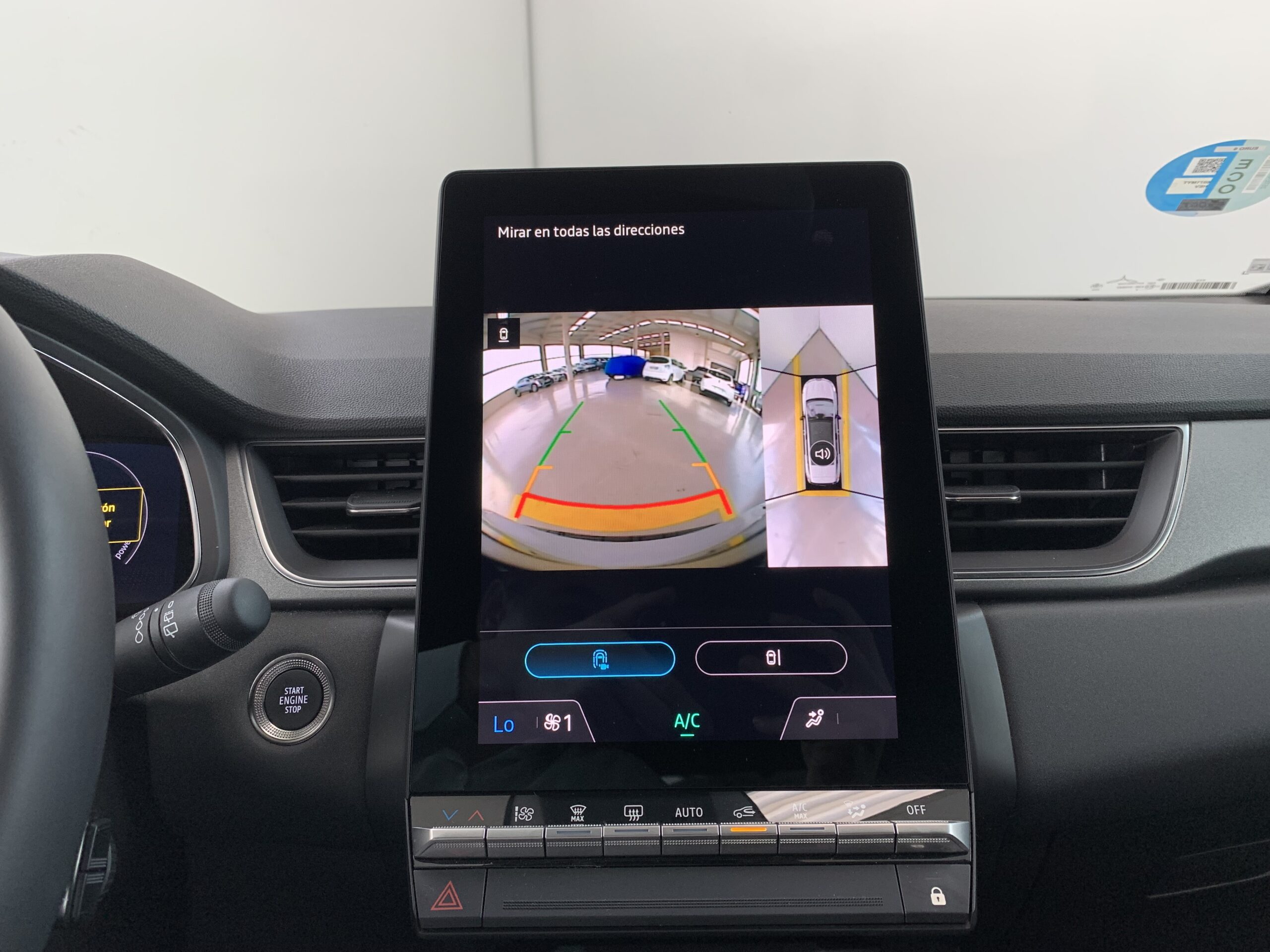 RENAULT CAPTUR TECHNO FULL HYBRID 145CV + BARRAS DE TECHO LONGITUDINALES + RUEDA DE EMERGENCIA + CAMARA 360º + APARCAMIENTO MANOS LIBRES + AYUDA AL APARCAMIENTO DELANTERO & TRASERO & LATERAL CON CAMARAS