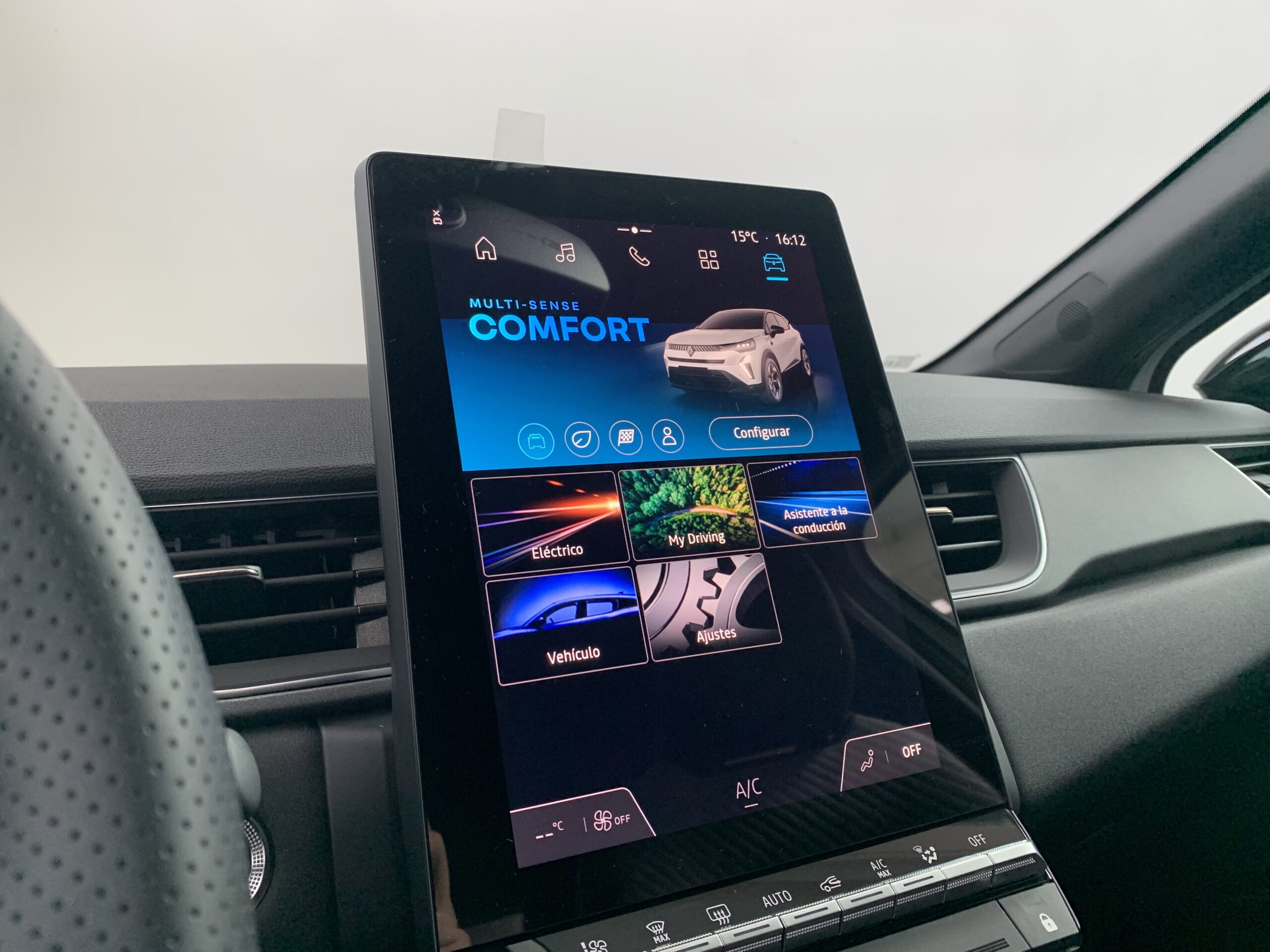 RENAULT CAPTUR TECHNO FULL HYBRID 160CV + TECHO NEGRO BRILLANTE + RUEDA DE EMERGENCIA