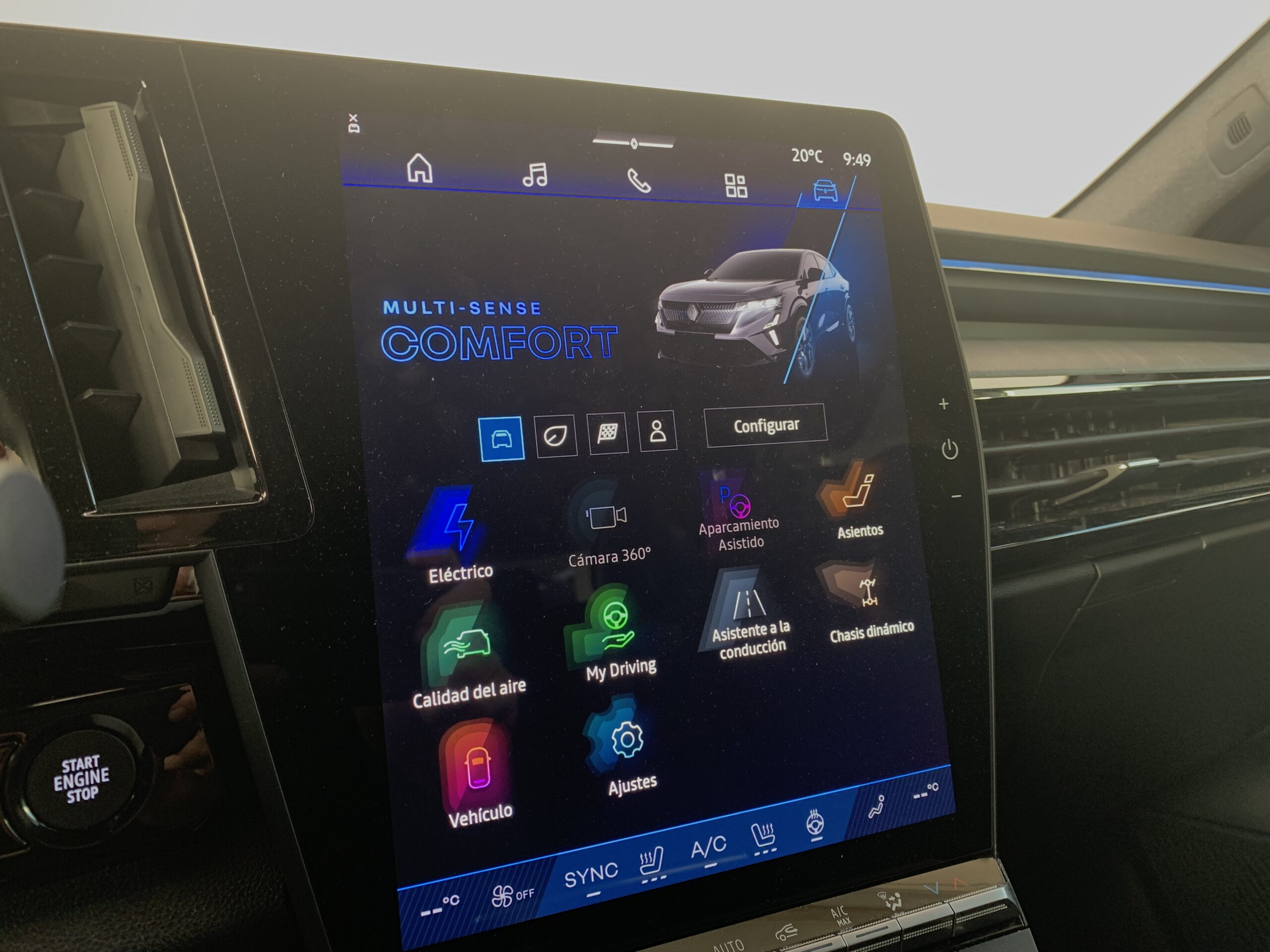 RENAULT RAFALE ESPIRIT ALPINE FULL HYBRID 200CV + PACK DRIVING & HEATING + PACK CITY PREMIUM + PACK CONFORT + RUEDA DE EMERGENCIA