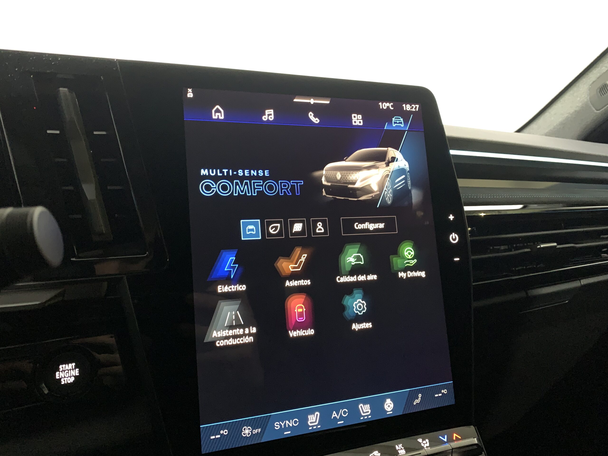 RENAULT NUEVO AUSTRAL ESPIRIT ALPINE FULL HYBRID 200CV + TECHO NEGRO BRILLANTE