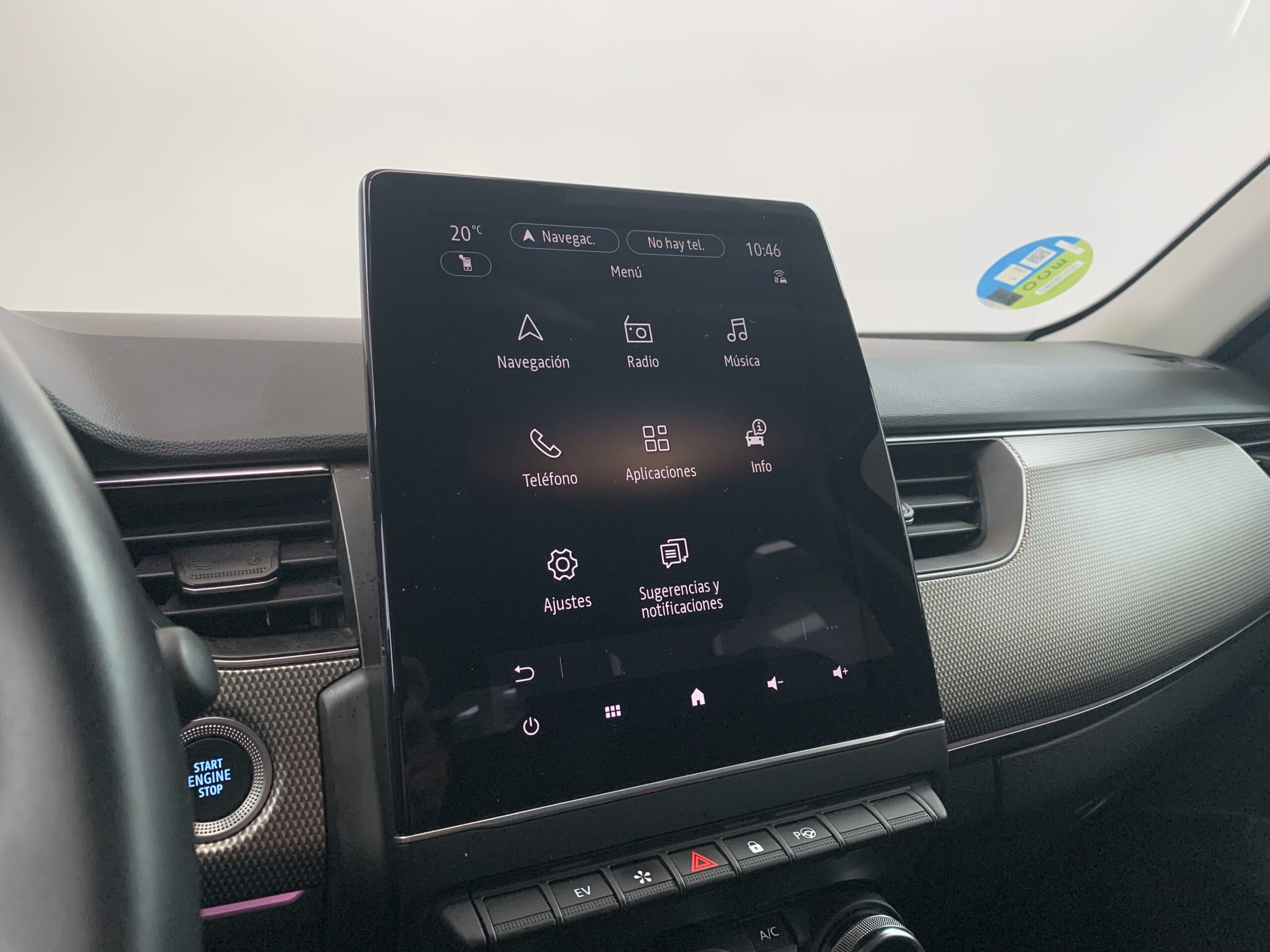 RENAULT ARKANA TECHNO E-TECH FULL HYBRID 145CV + PACK SAFETY + PACK EASY PARKING + RUEDA DE REPUESTO
